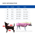 Dog Clothes Reflective Rain Dog Polyester Raincoat